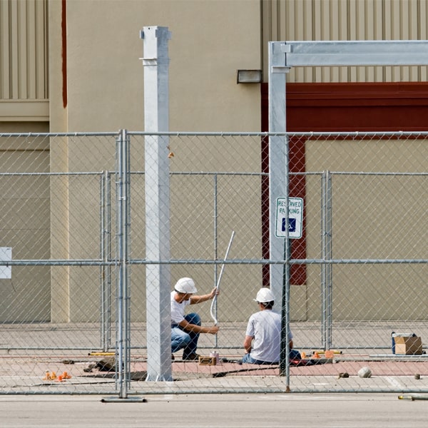 how much time can i rent the temporary fence for my construction site or event in Filer